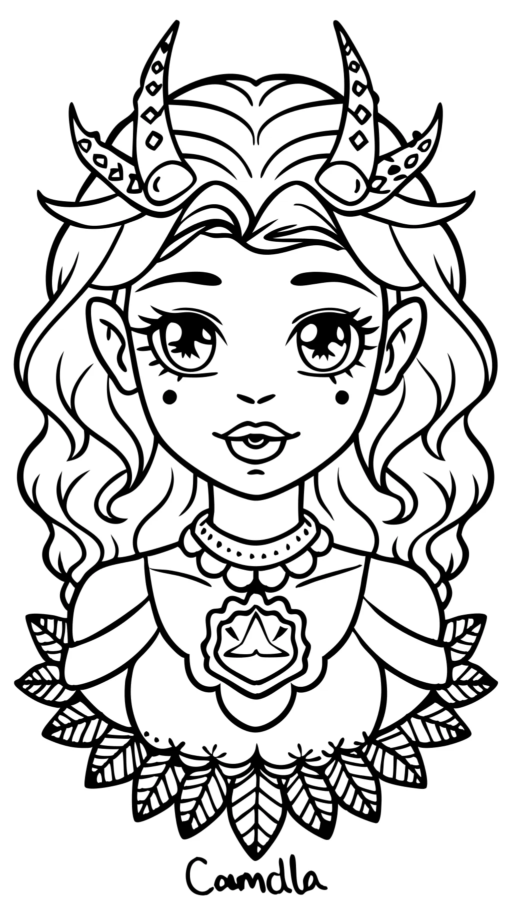 coloriages camilla d’errico